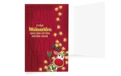 Grußkarte Weihnachten »Ein Geschenk für Dich«